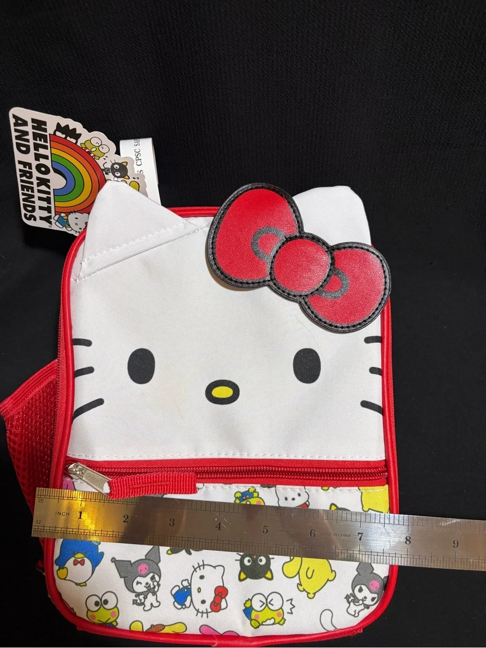Hello Kitty & Friends Insulated Lunch Bag NWT Sanrio Kids School Lunch Box Tote